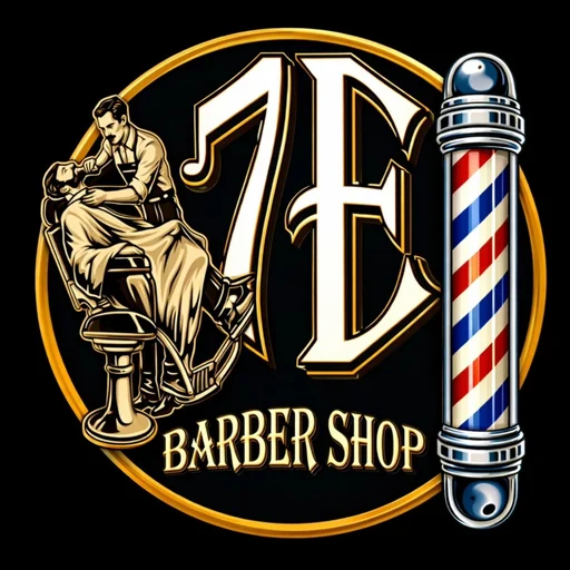 Logo de 7E Barber Shop
